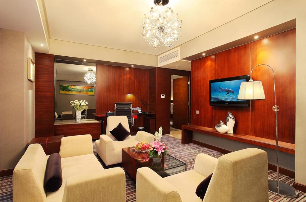 Grand View Hotel Tianjin Eksteriør billede